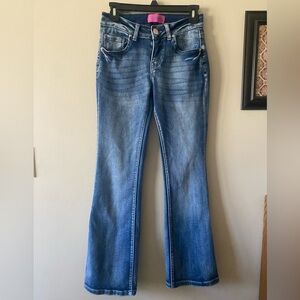 Telepatia Women’s Blue Flare Jeans